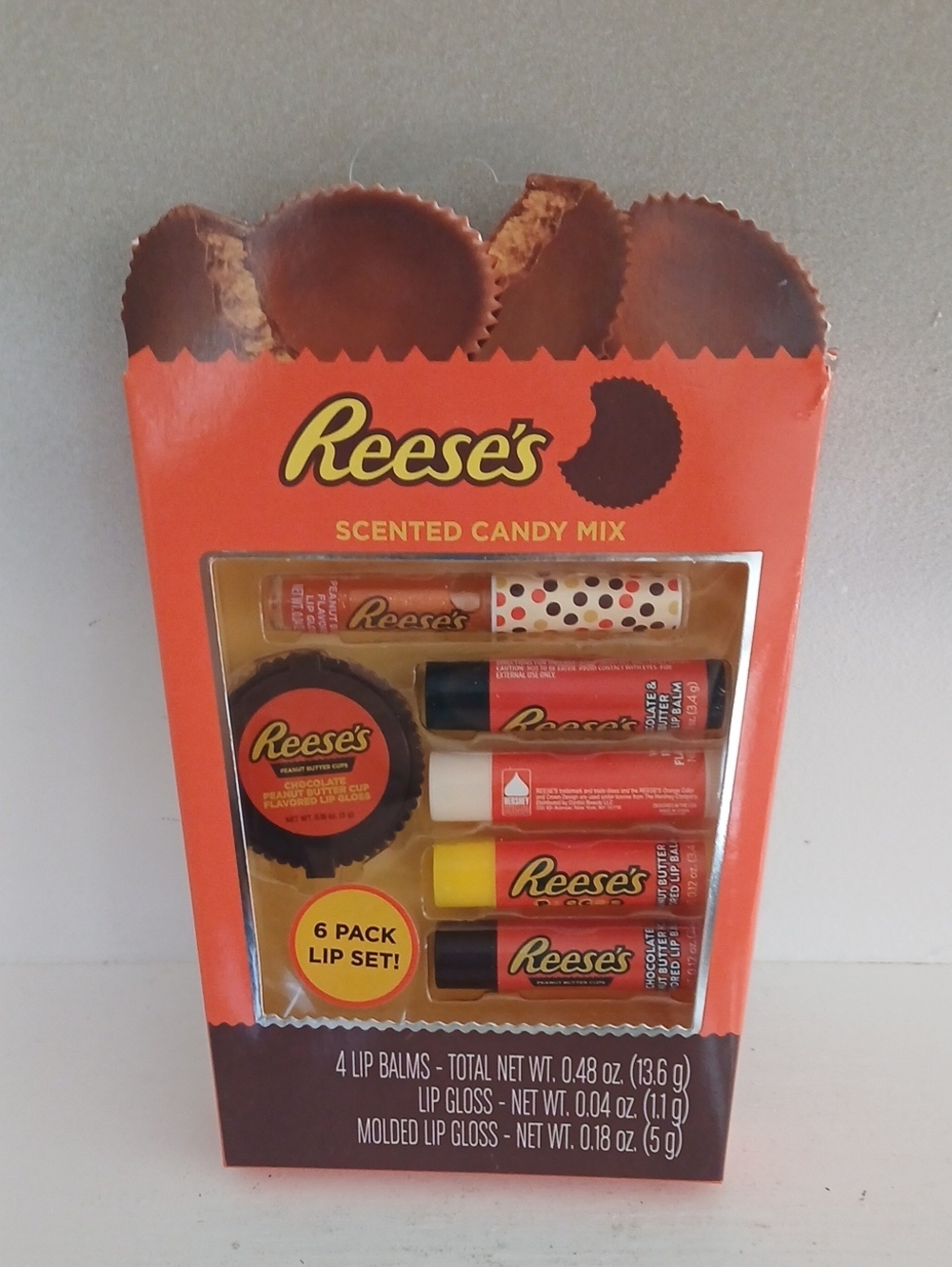Reese's Scented Candy Mix Lip Balm 6-Pack